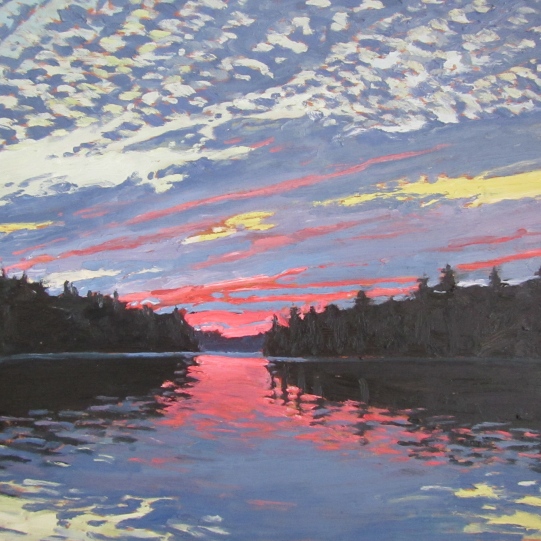 Sunset, Bass Lake